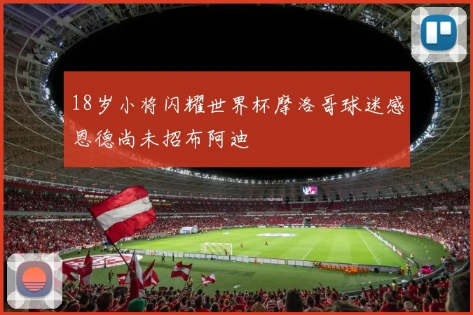 18岁小将闪耀世界杯摩洛哥球迷感恩德尚未招布阿迪