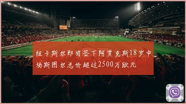 纽卡斯尔即将签下阿贾克斯18岁中场斯图尔总价超过2500万欧元